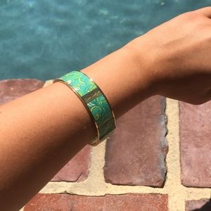 Tri Delta Lilly Pulitzer Bangle Bracelet
